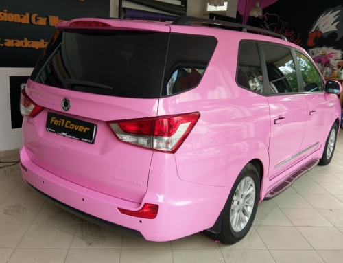 Ssangyong ( Pembe Araç Kaplama )