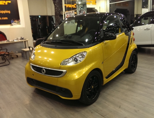 Smart ( Sarı Araç Kaplama )