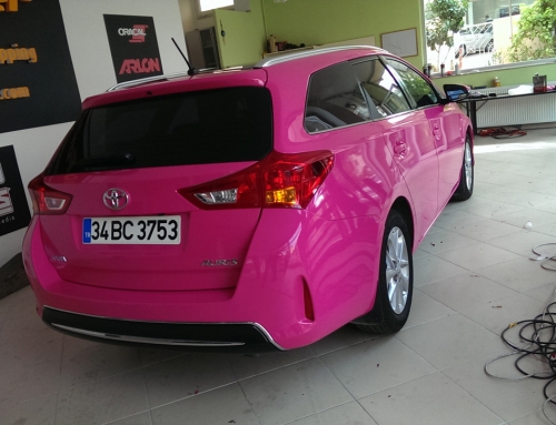 Toyota ( Mat Siyah Araç Kaplama )