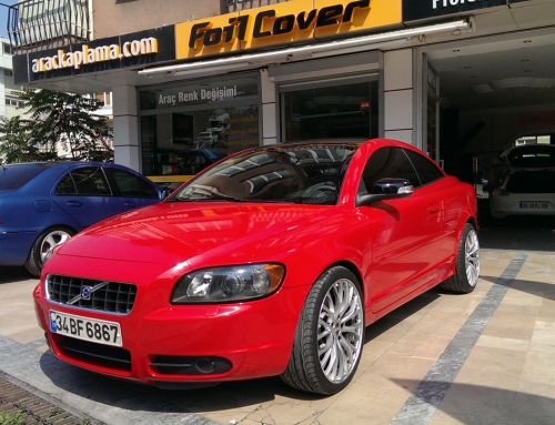 Volvo ( Kırmızı Araç Kaplama )