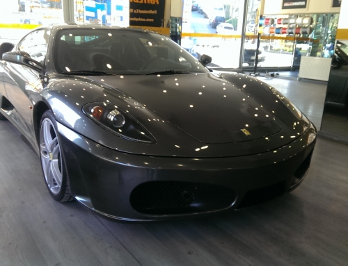 Ferarri f430 şefaf araç kaplama