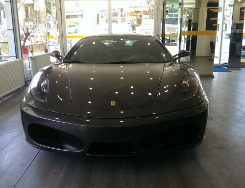 Ferarri f430 şefaf araç kaplama