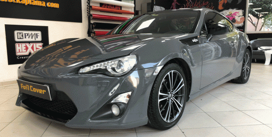 toyota araç kaplama foil cover araç kaplamaa ataşehir araç kaplama nardo grey araç kaplama istanbul
