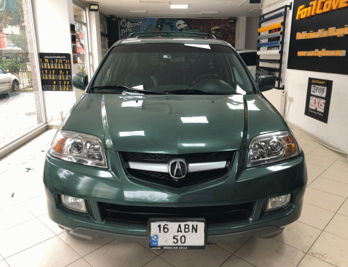 Acura Metalik Yeşil Araç Kaplama