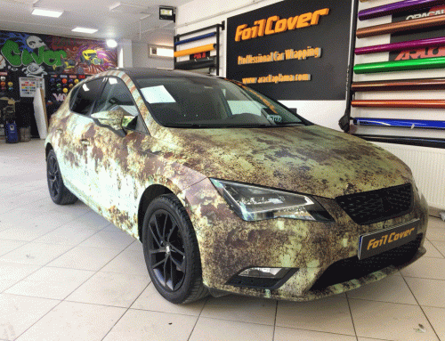 Seat Leon Kamuflaj Uygulaması (pas)