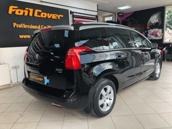 peugeot kaplama siyah kaplama foil cover araç kaplama