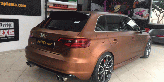 audi kaplama mat krom kaplama foil cover araç kaplama
