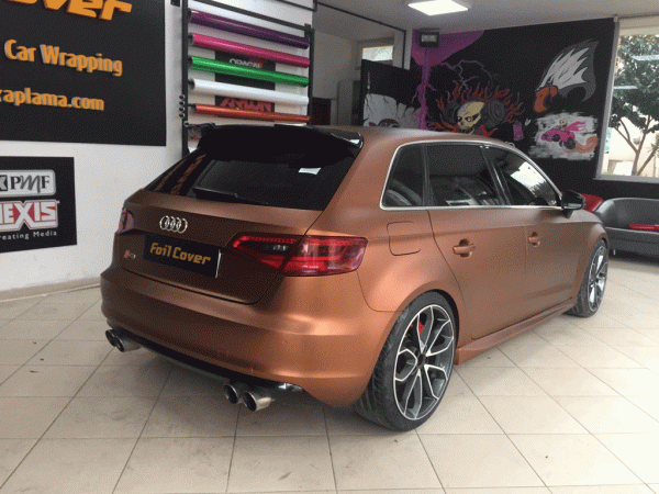 audi kaplama mat krom kaplama foil cover araç kaplama