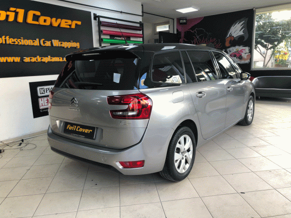 cıtroen kaplama alüminyum gri kaplama foil cover araç kaplama
