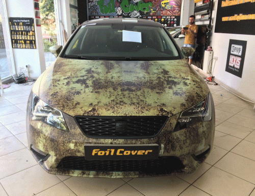 Seat Leon Kamuflaj Uygulaması (pas)