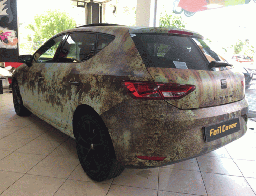 Seat Leon Kamuflaj Uygulaması (pas)
