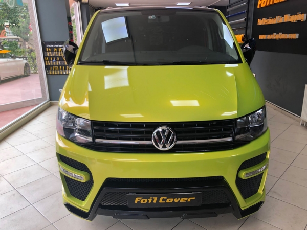 volkswagen caravelle kaplama metalik yeşil kaplama araç kaplama fiyatları 2019 folyo kaplama kadife araç kaplama