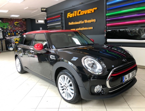 Mini Cooper Poliüretan Boya Koruma Filmi Kaplama