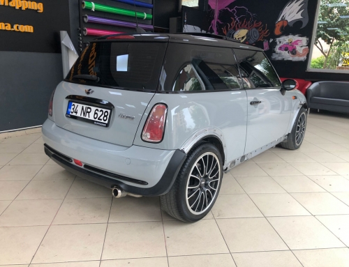 Mini Cooper Nardo Gri Araç Kaplama