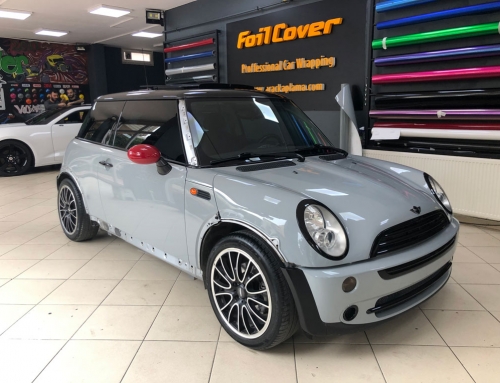 Mini Cooper Nardo Gri Araç Kaplama