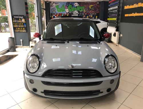 Mini Cooper Nardo Gri Araç Kaplama