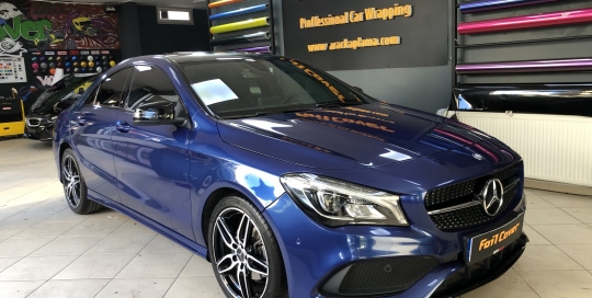 mercedes gece mavisi araç kaplama araç kaplama fiyatları 2019 foil cover araç kaplama