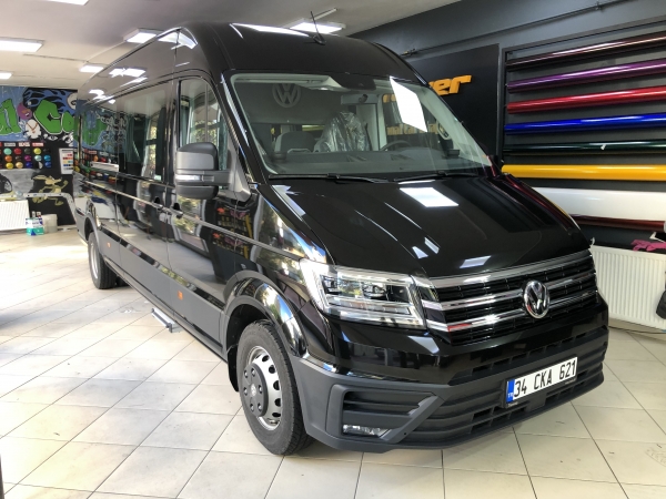 Volkswagen parlak siyah araç kaplama araç kaplama fiyatları 2019 foil cover araç kaplama