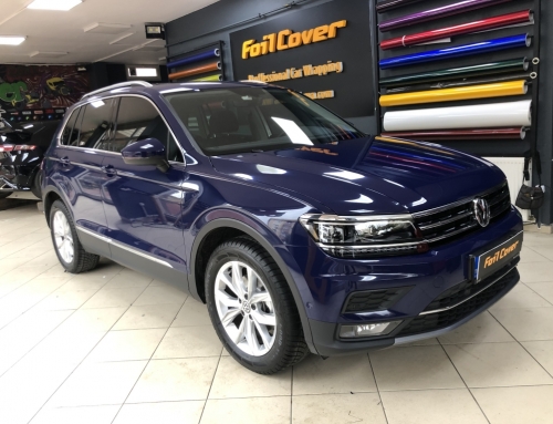 Volkswagen Tiguan Opak Lacivert Araç Kaplama