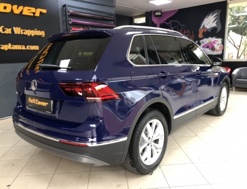 Volkswagen Tiguan Opak Lacivert Araç Kaplama
