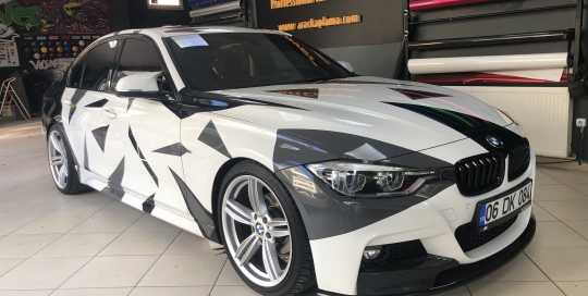 bmw kamuflaj araç kaplama araç kaplama fiyatları 2019 foil cover araç kaplama