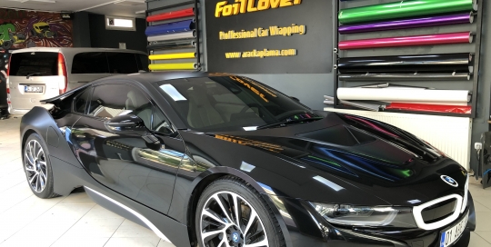 bmw parlak siyah mat siyah araç kaplama araç kaplama fiyatları 2019 foil cover araç kaplama