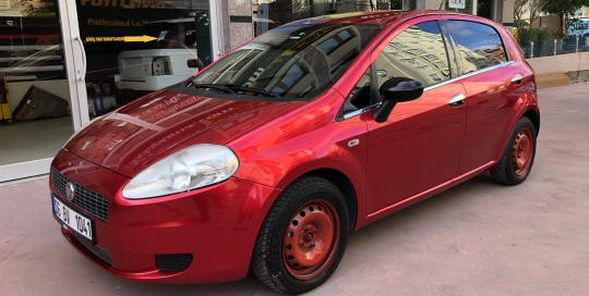 fiat punto kırmızı araç kaplama fiyatları 2019 foil cover araç kaplama